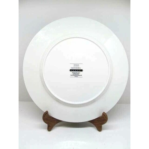 Sasaki Astrakan Designed By Carin Colombo 12" Chop Plate Platter - Picture 4 of 12